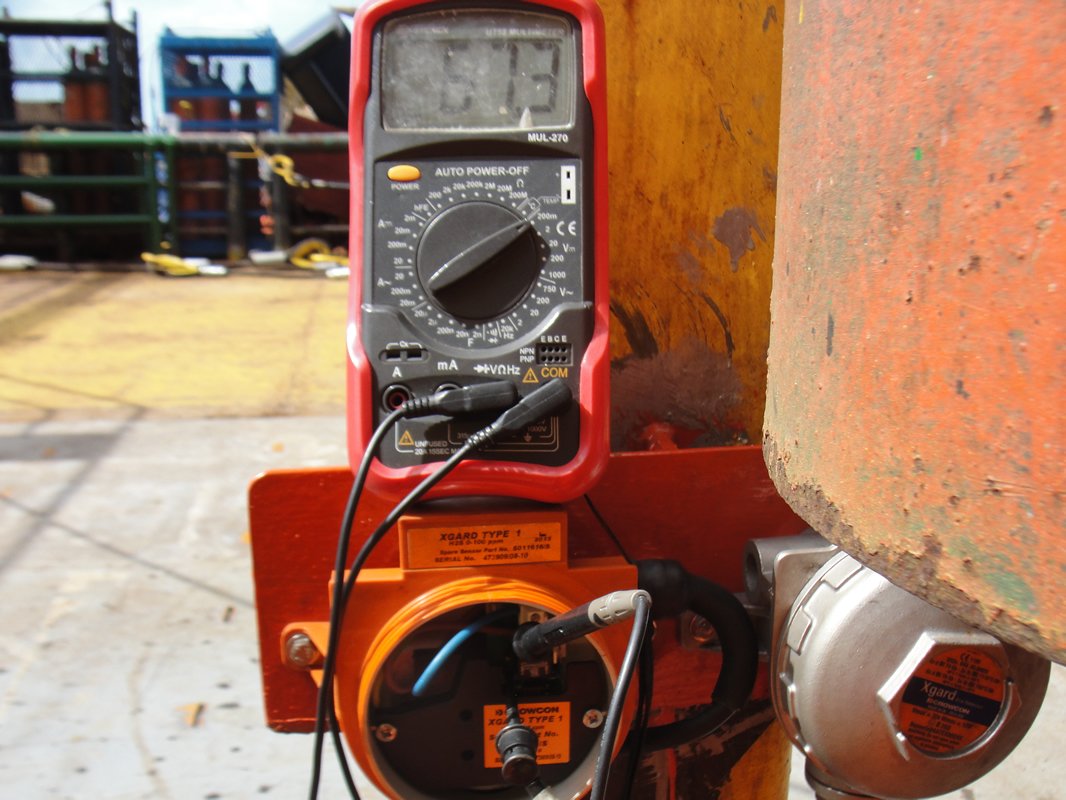 calibraci&oacute;n detector de gases